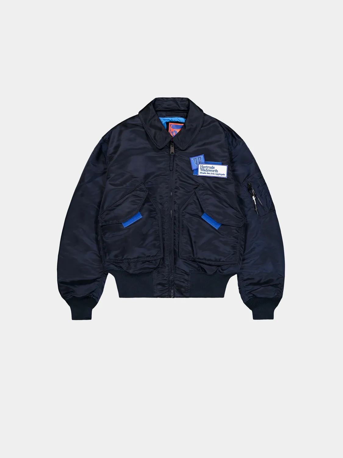 Alpha Industries GR10K CWU 45/P geaca bomber albastru usor