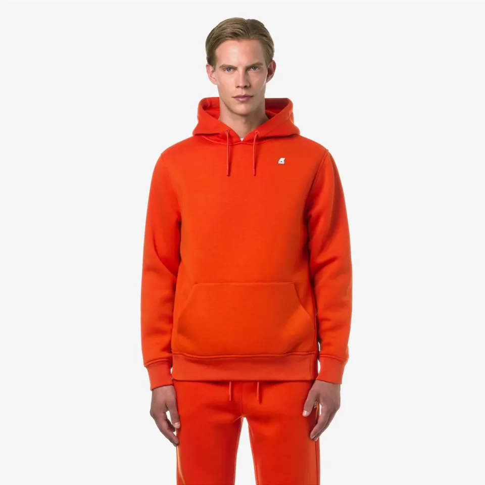 K-Way Bernie Spacer hanorac Orange Pumpkin cu gluga