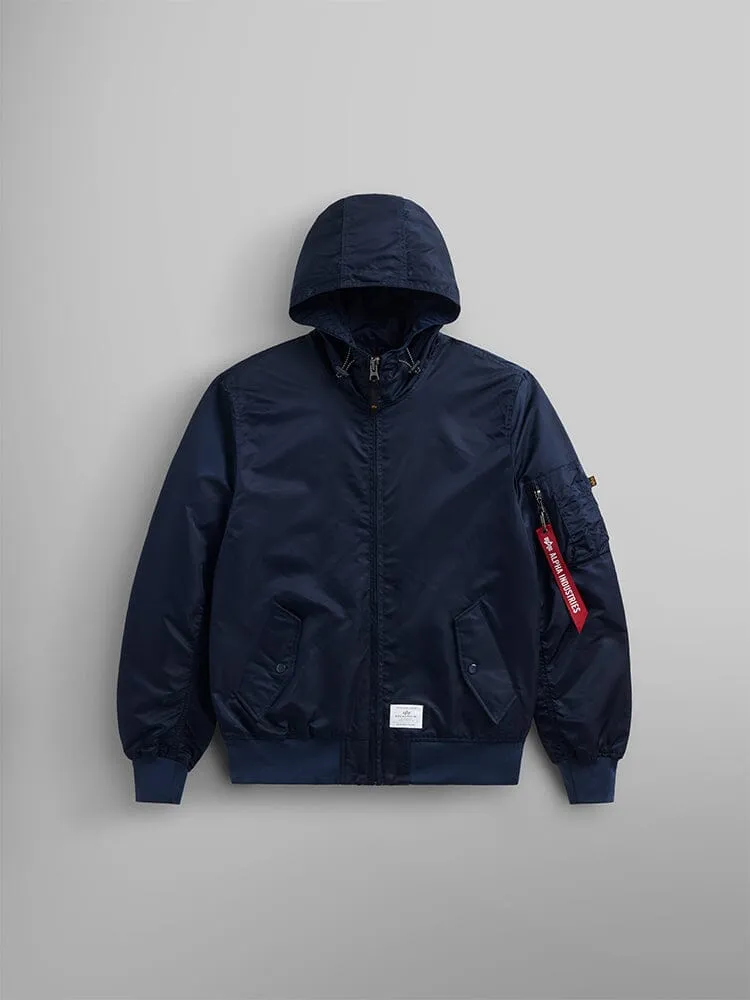 Alpha Industries L-2B Hooded Gen II geacă bomber albastră