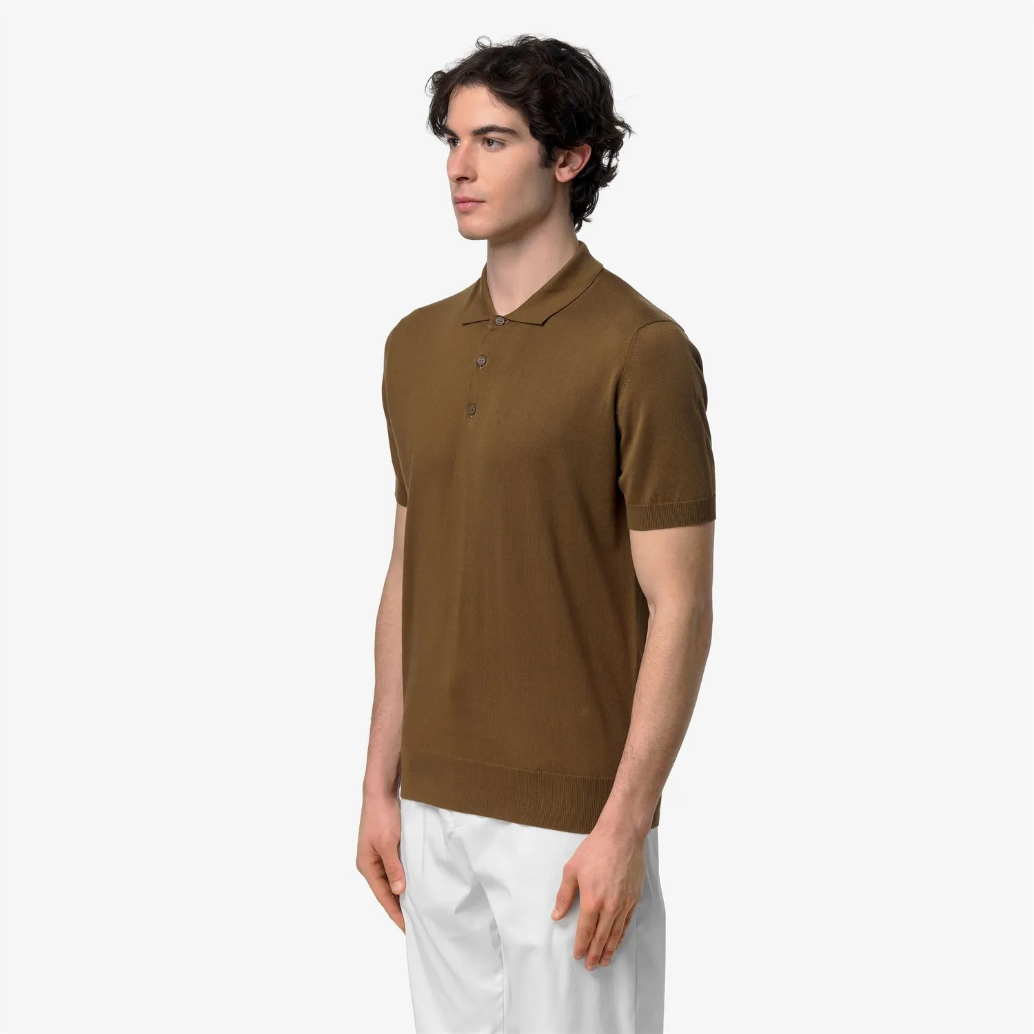 K-Way Pleyne K4126RW polo barbati maro bumbac egiptean