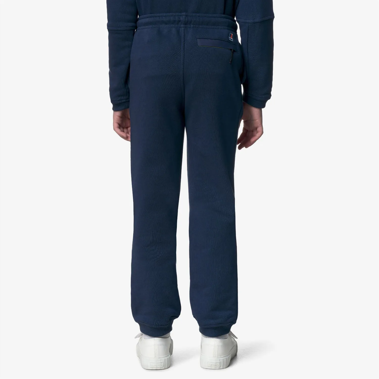K-Way P. Philbert PC pantaloni sport copii albastru fleece
