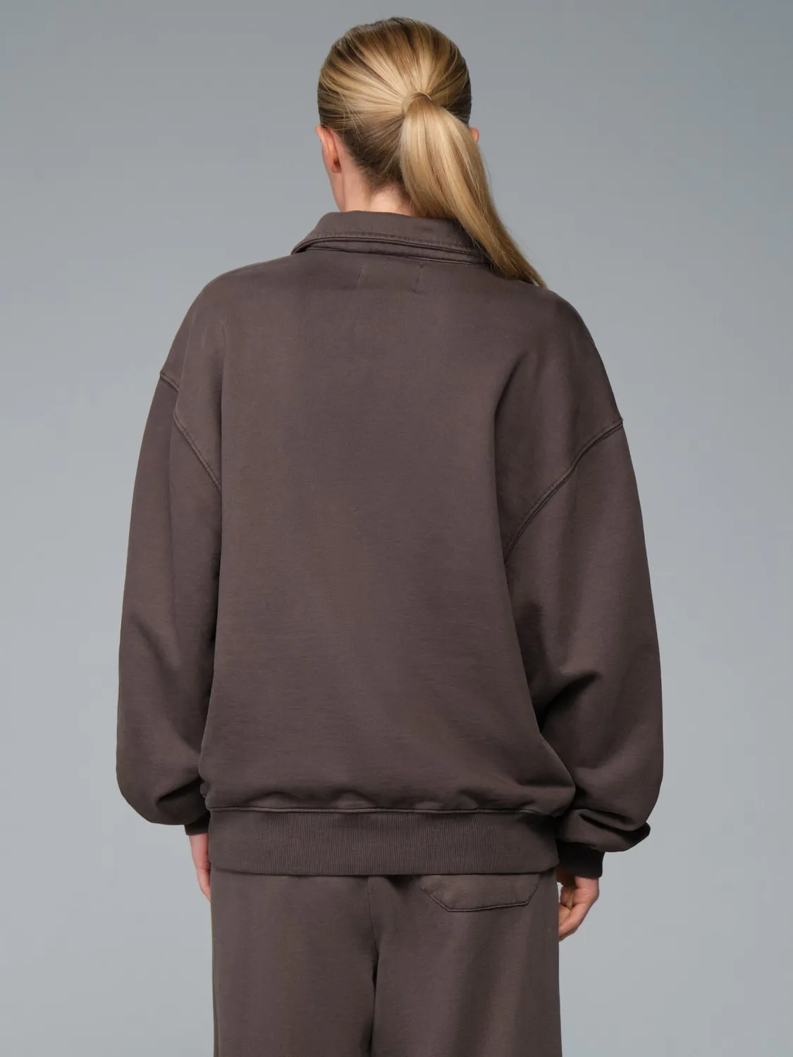 Alpha Industries Essential Battlewash bluza Hickory vintage
