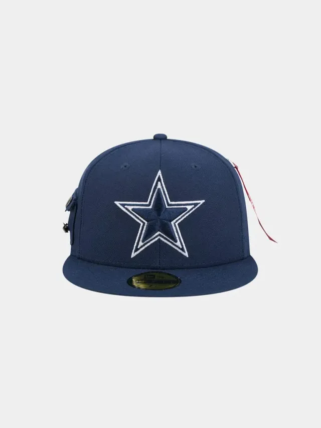 Alpha Industries Dallas Cowboys 59Fifty șapcă fitted bleumarin