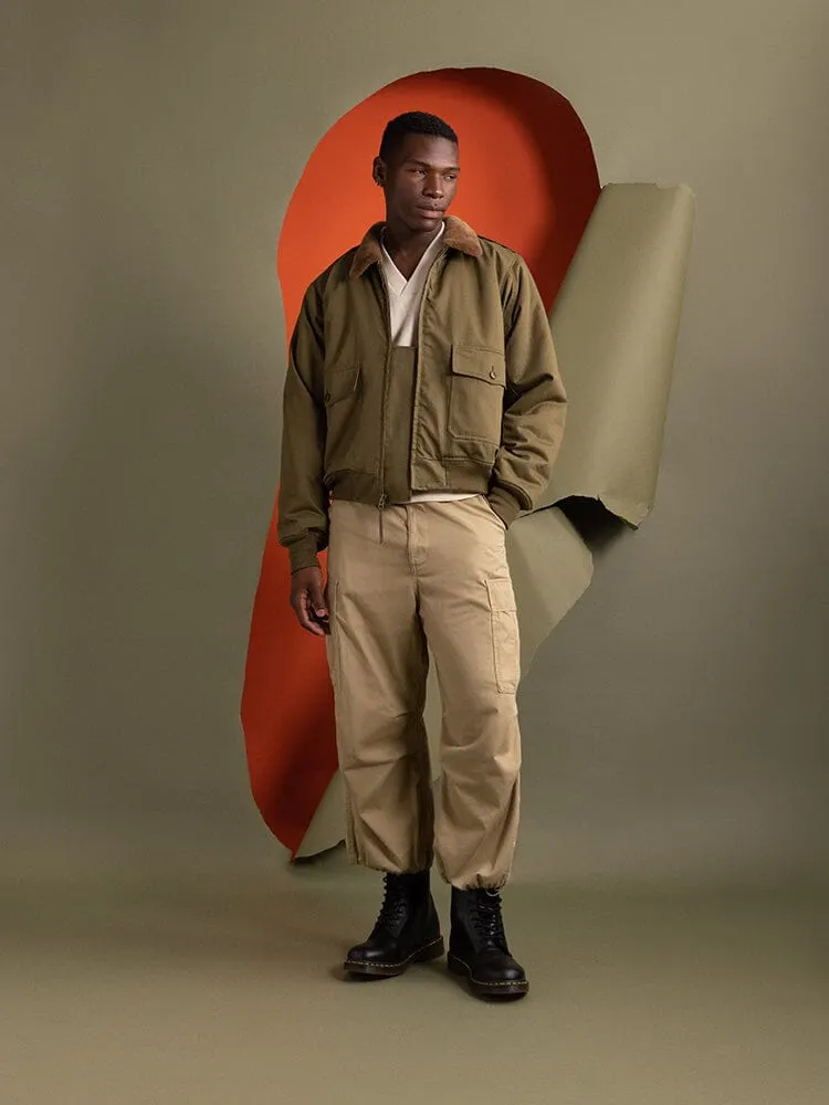 Alpha Industries 1940s B-10 geaca bomber oliv