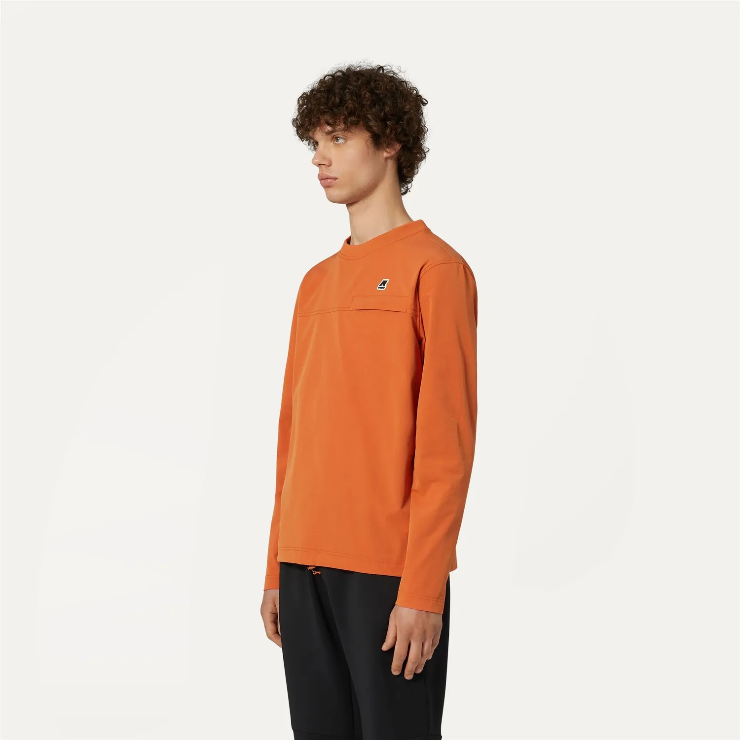 K-Way Imperty fleece hanorac unisex portocaliu calduros