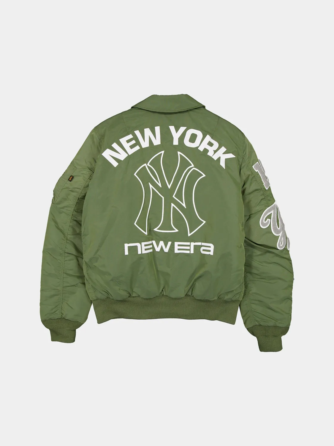 Alpha Industries MA-1 Yankees geacă bomber verde