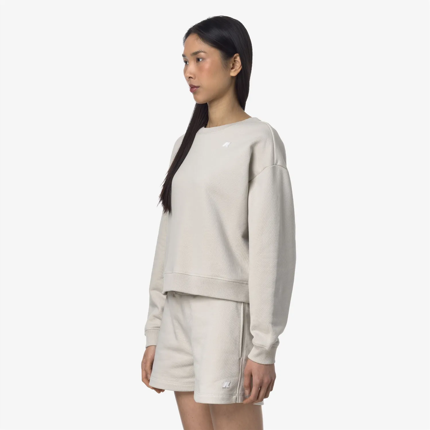 K-Way Loiza French Terry hanorac femei Beige LT
