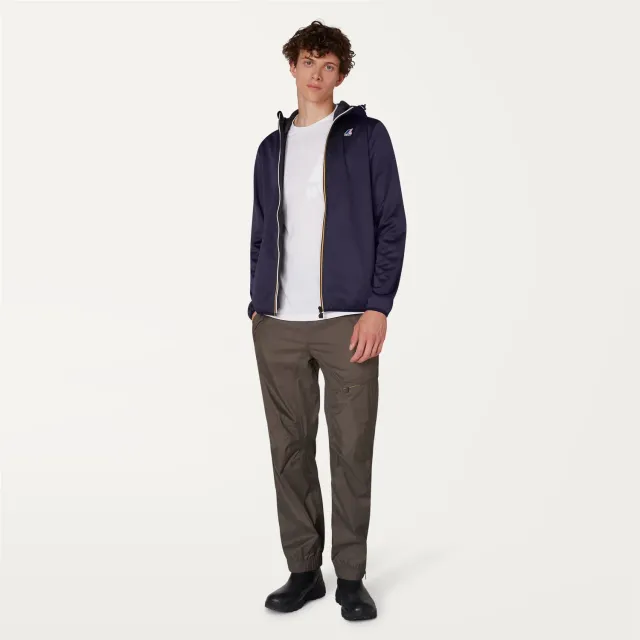 K-Way Le Vrai Joseph hanorac fleece albastru Blue Depth
