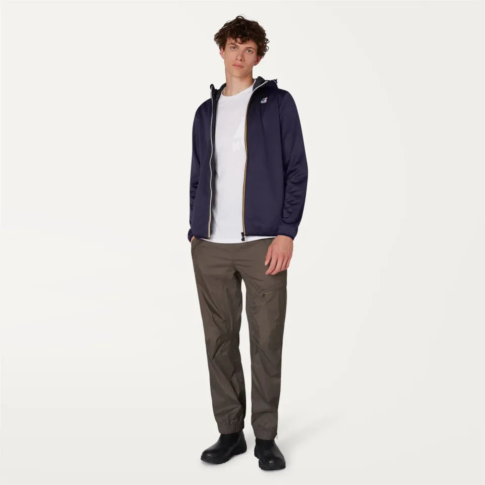 K-Way Le Vrai Joseph hanorac fleece albastru Blue Depth