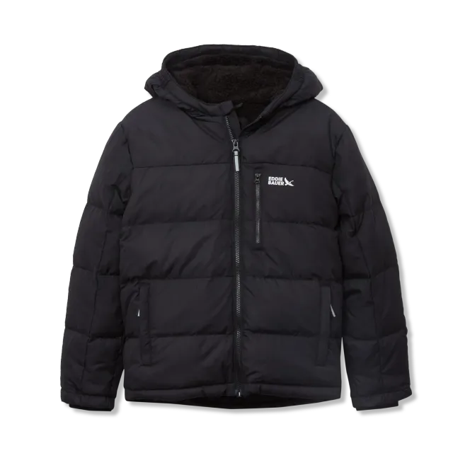Eddie Bauer Classic Down geacă băieți neagră puf