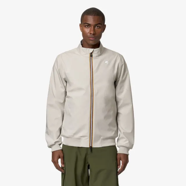 K-Way Arsene Bonded Jersey geaca barbati bej slim
