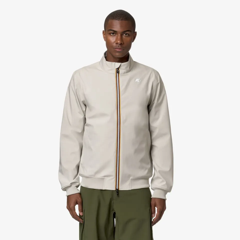 K-Way Arsene Bonded Jersey geaca barbati bej slim