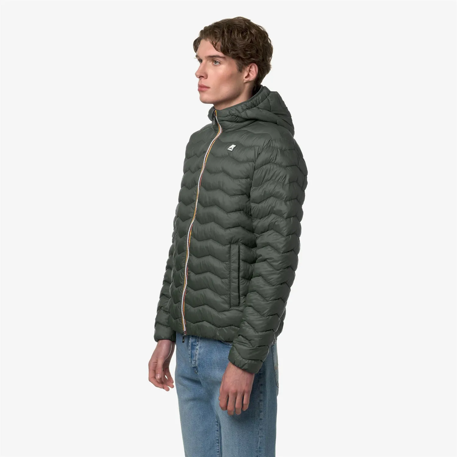 K-Way Jack Quilted Warm geacă bărbați verde matlasată