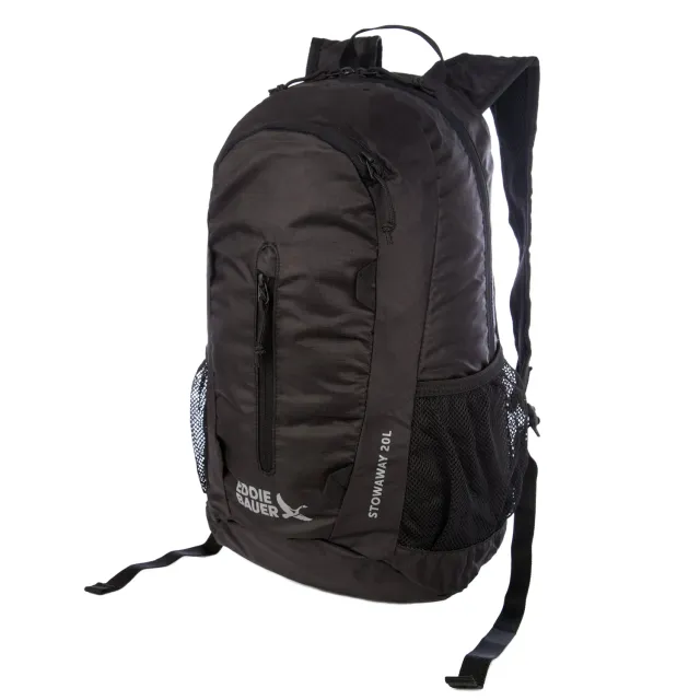 Eddie Bauer Stowaway Packable rucsac 20L negru usor