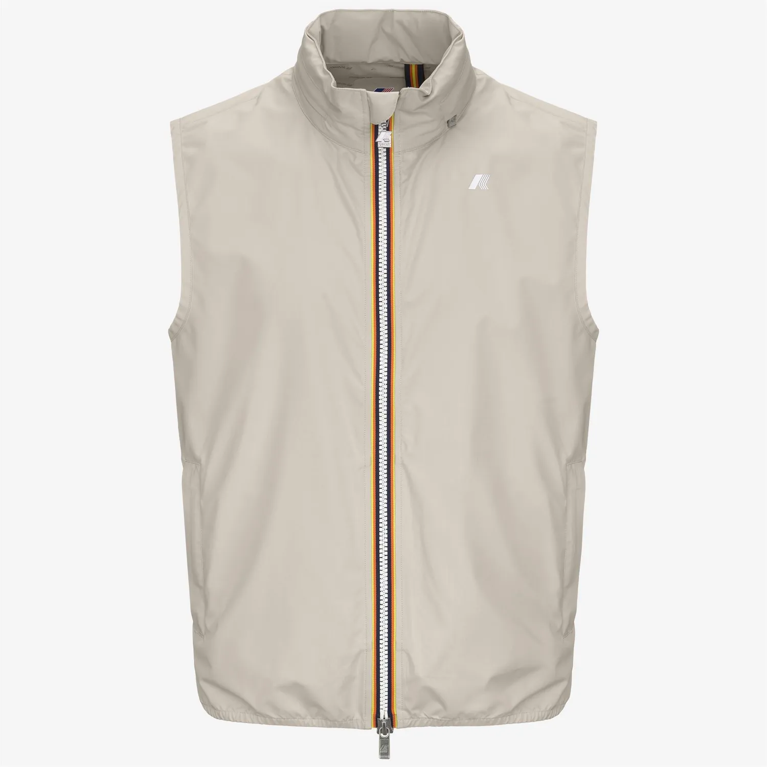 K-Way Valen Stretch Dot vesta barbati bej impermeabila