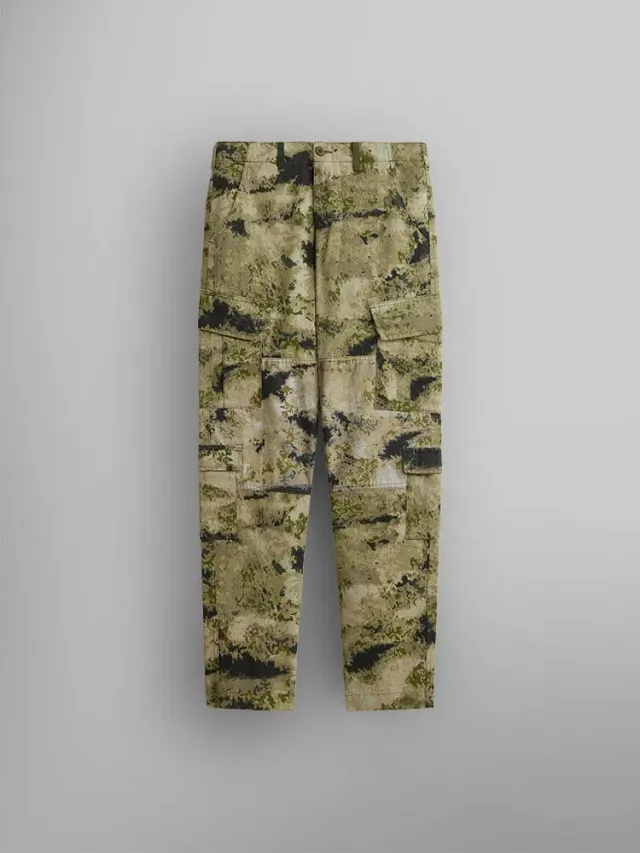 Alpha Industries ACU Pant pantaloni cargo green blur camo