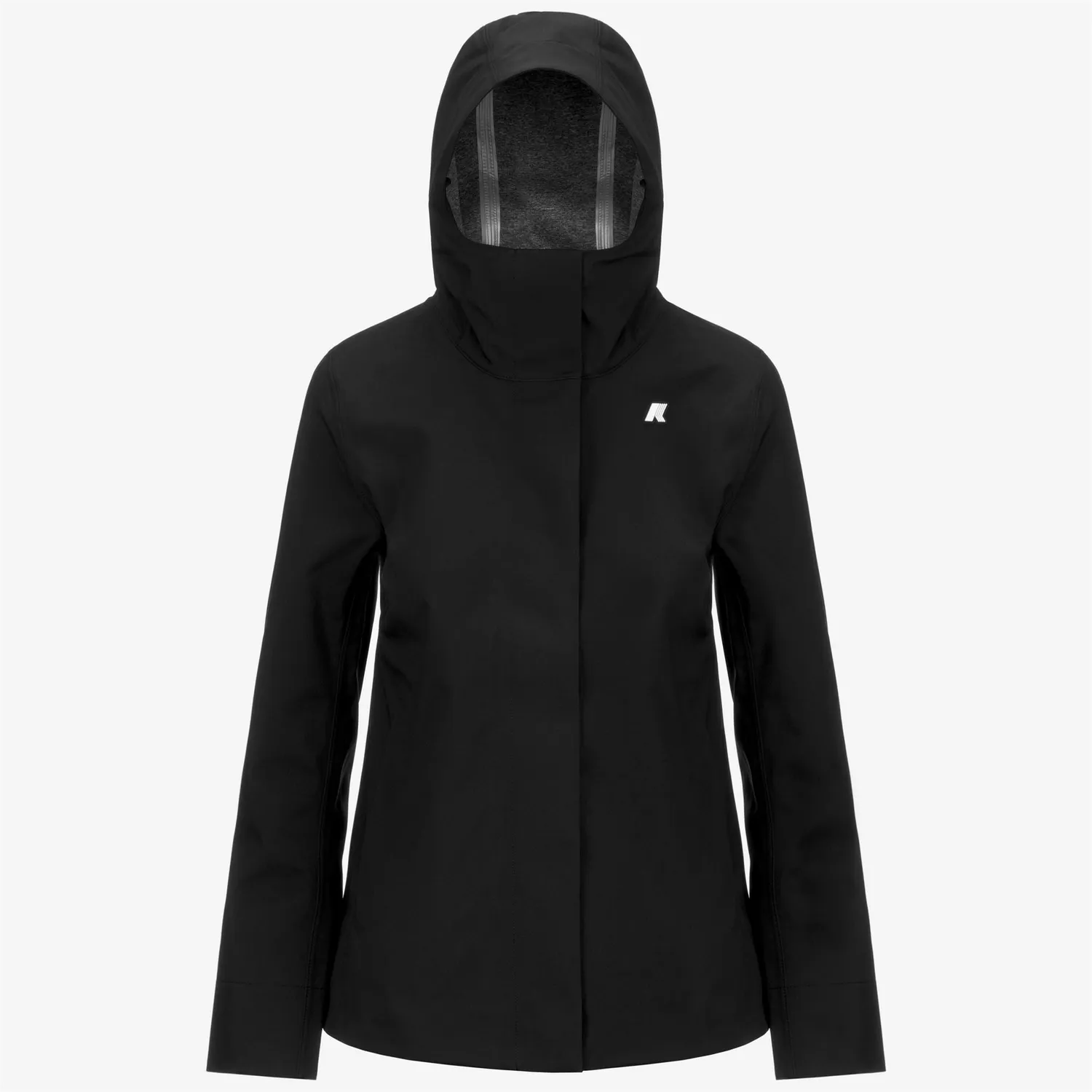 K-Way Madalina geaca neagra pure impermeabila