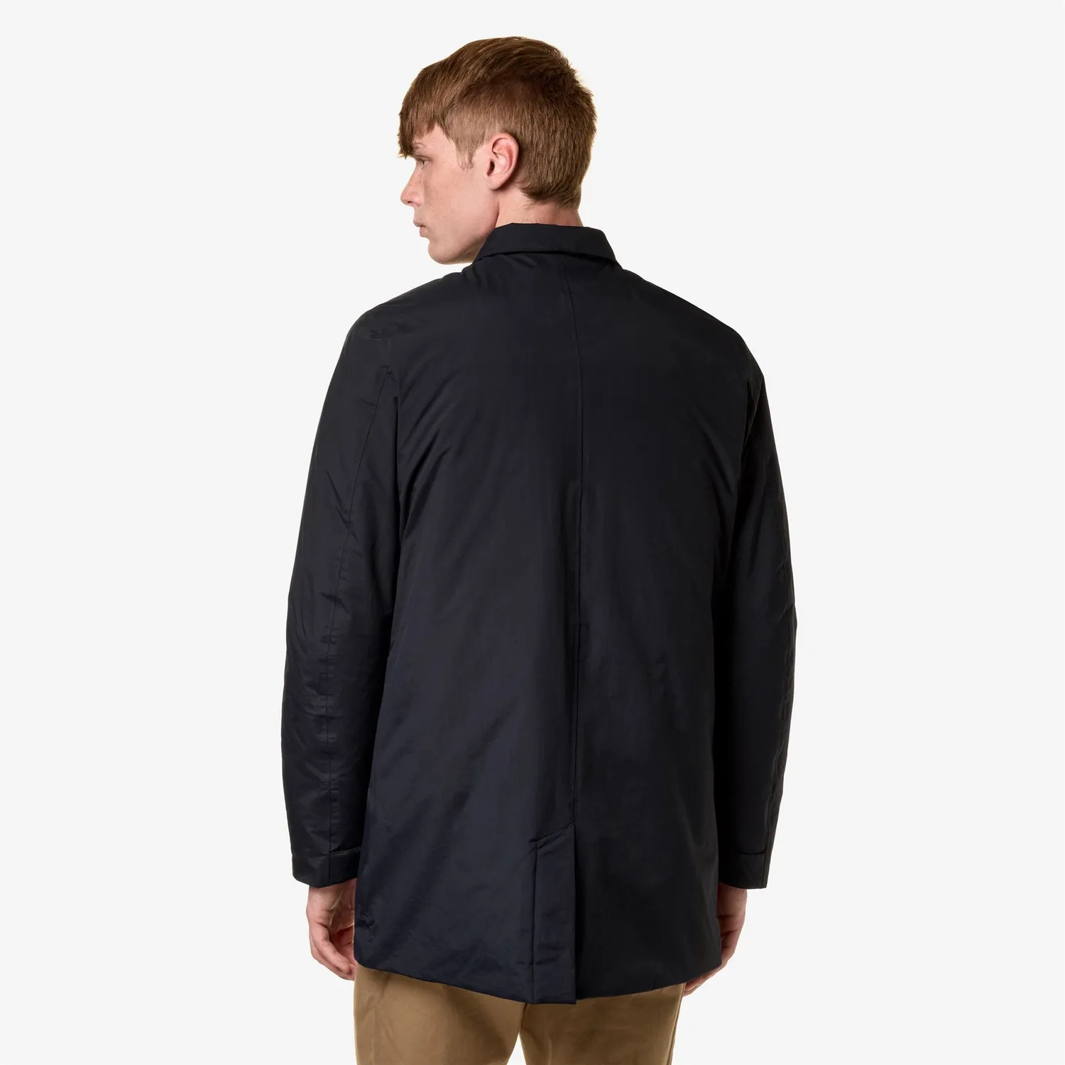 K-Way Benny Warm Ottoman palton barbati albastru mediu