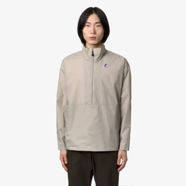 K-Way Orson geacă unisex Beige Grey impermeabilă