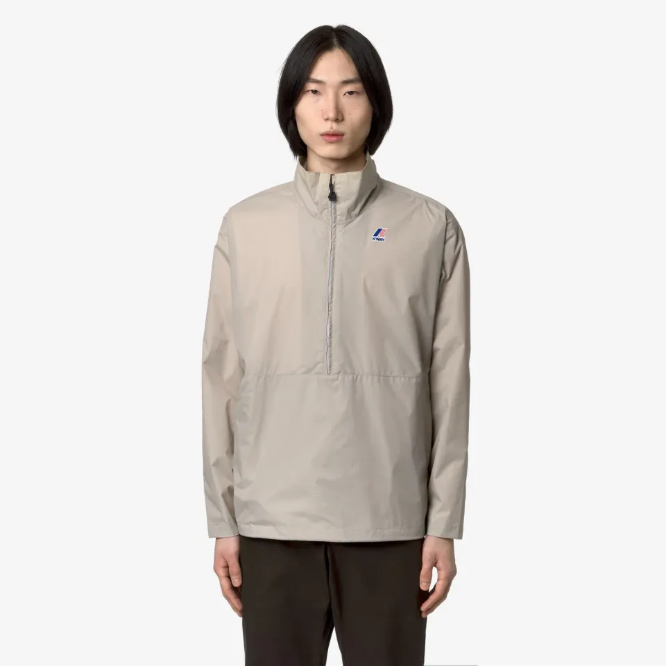 K-Way Orson geacă unisex Beige Grey impermeabilă