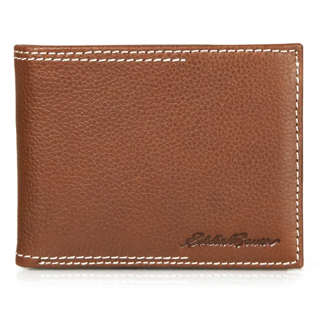 Eddie Bauer Signature Top Stitch Passcase portofel piele bej