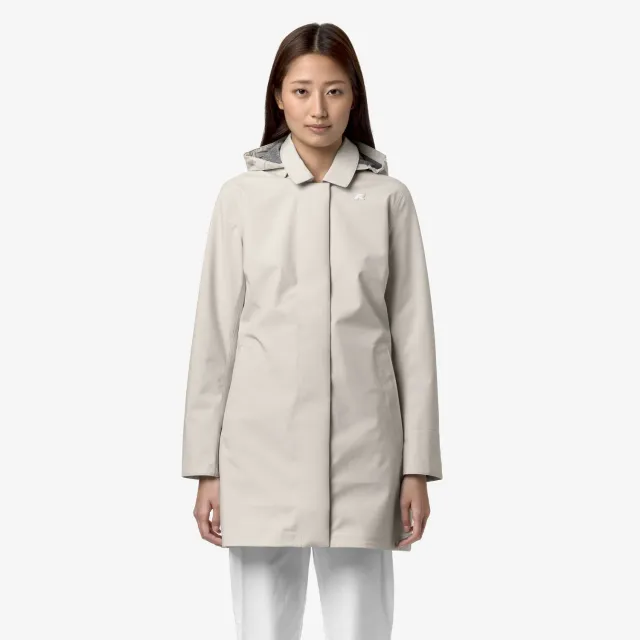 K-Way Mathy Bonded Jersey trenci dama bej mid