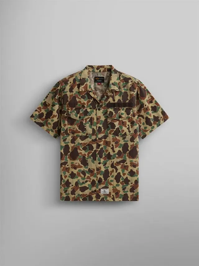 Alpha Industries Fatigue camasa-jacheta camuflaj bumbac