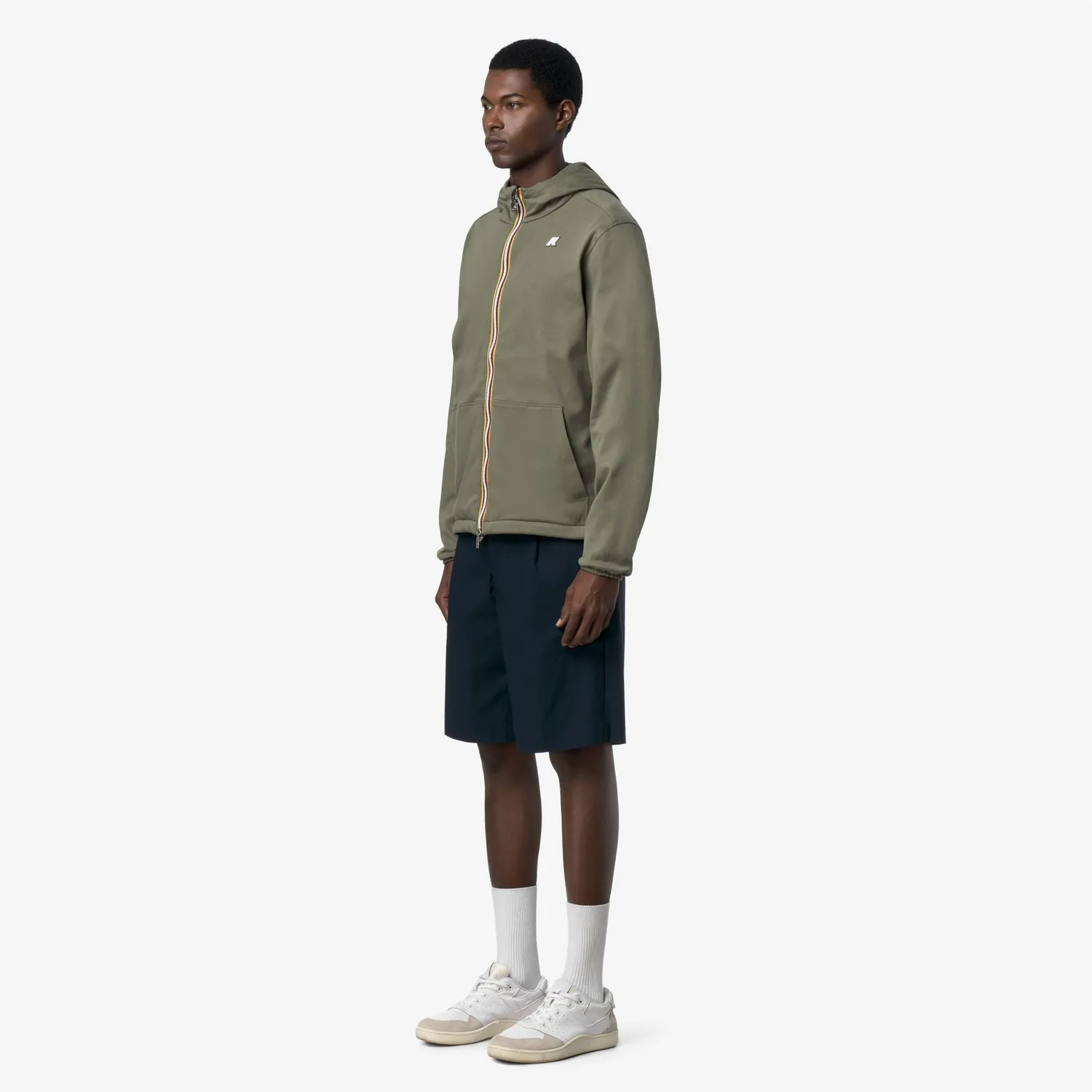 K-Way Jake geaca reversibila barbati verde-albastru