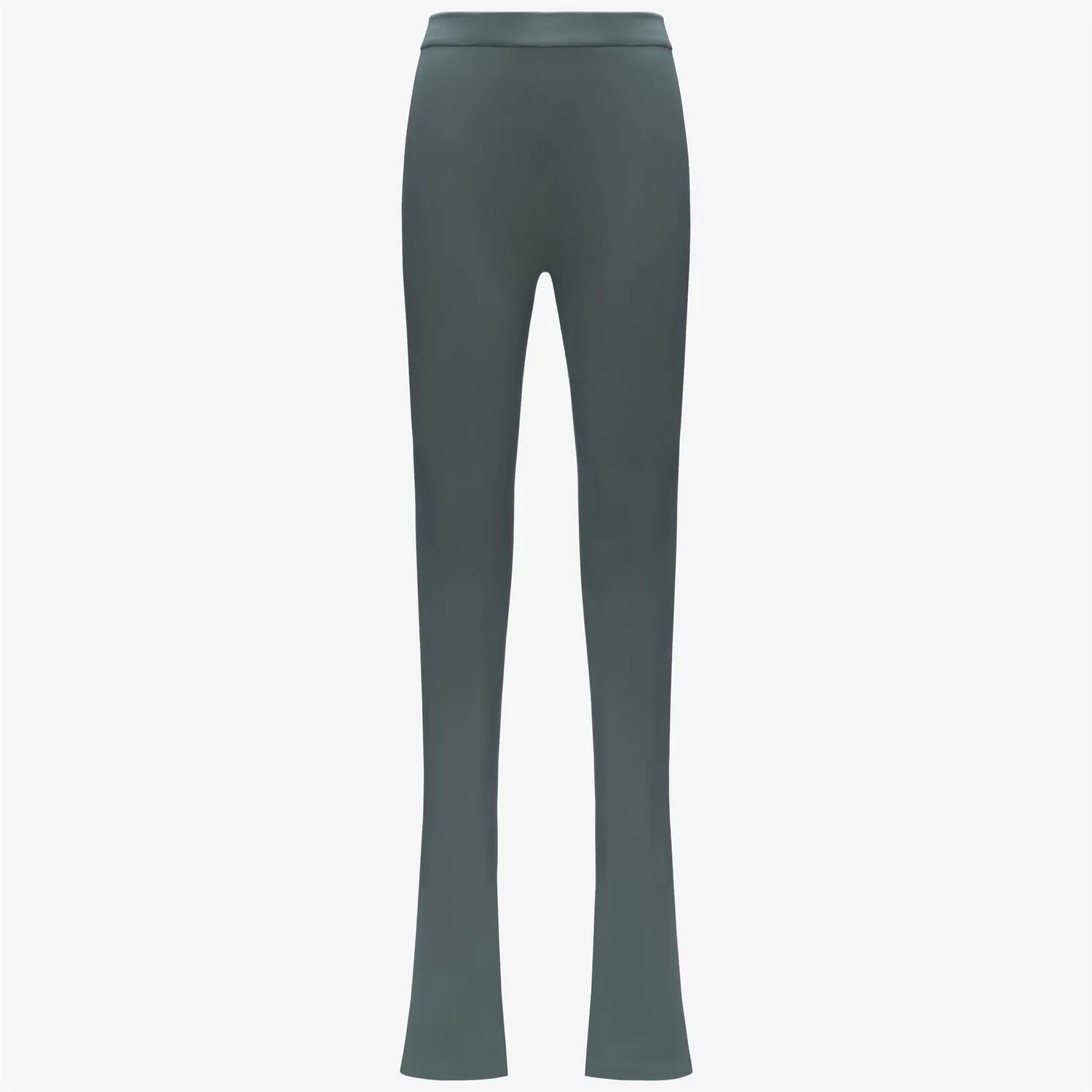 K-Way Flaggy Scuba K81459W pantaloni verzi elastici
