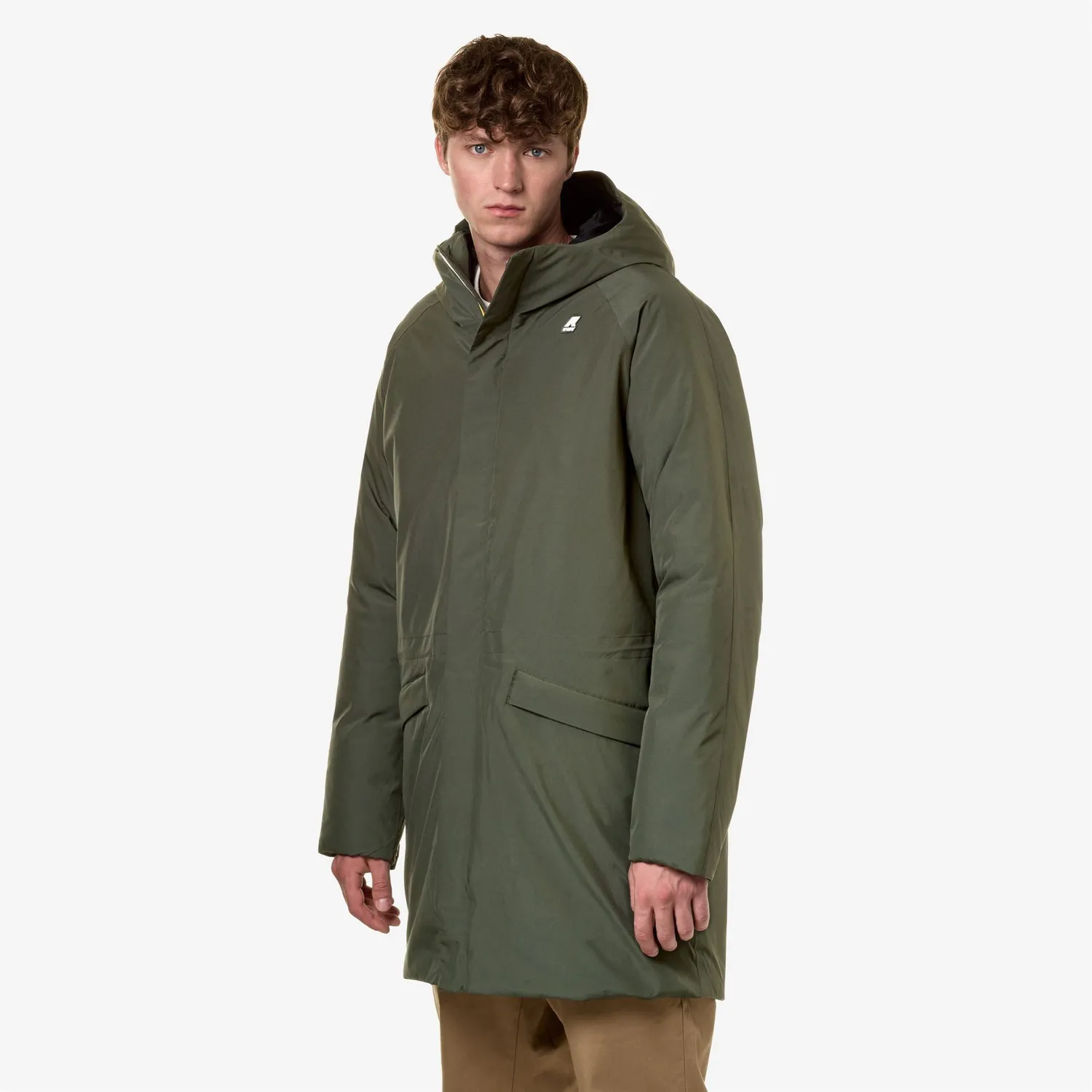 K-Way Jeremy Thermo parka barbati verde 3/4