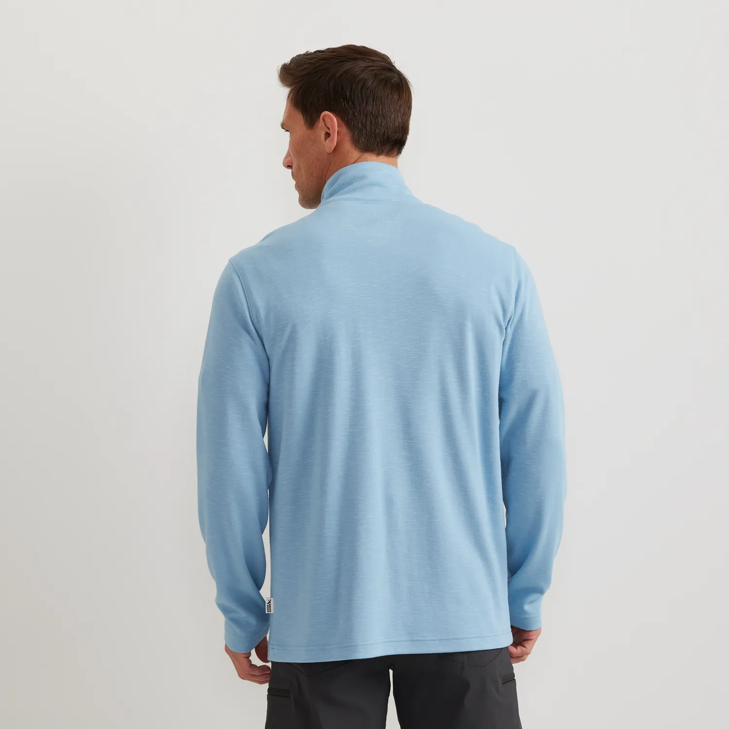 Eddie Bauer Journey 1/4-Zip bluza Blue Fog