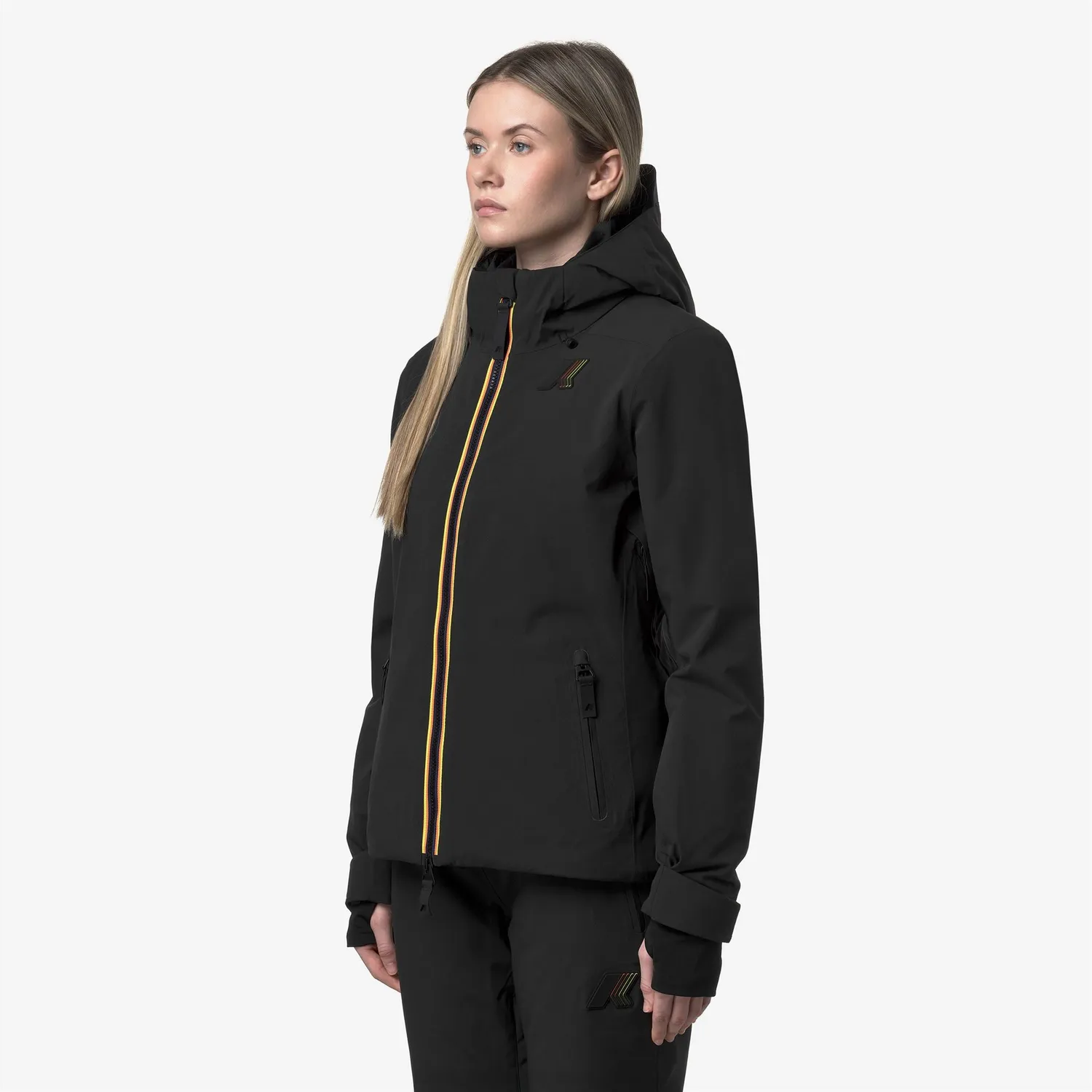 K-Way Labresse 2L Twill geaca schi dama negru