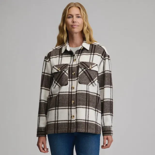 Eddie Bauer Solstice Shirt Jacket jachetă damă cordovan