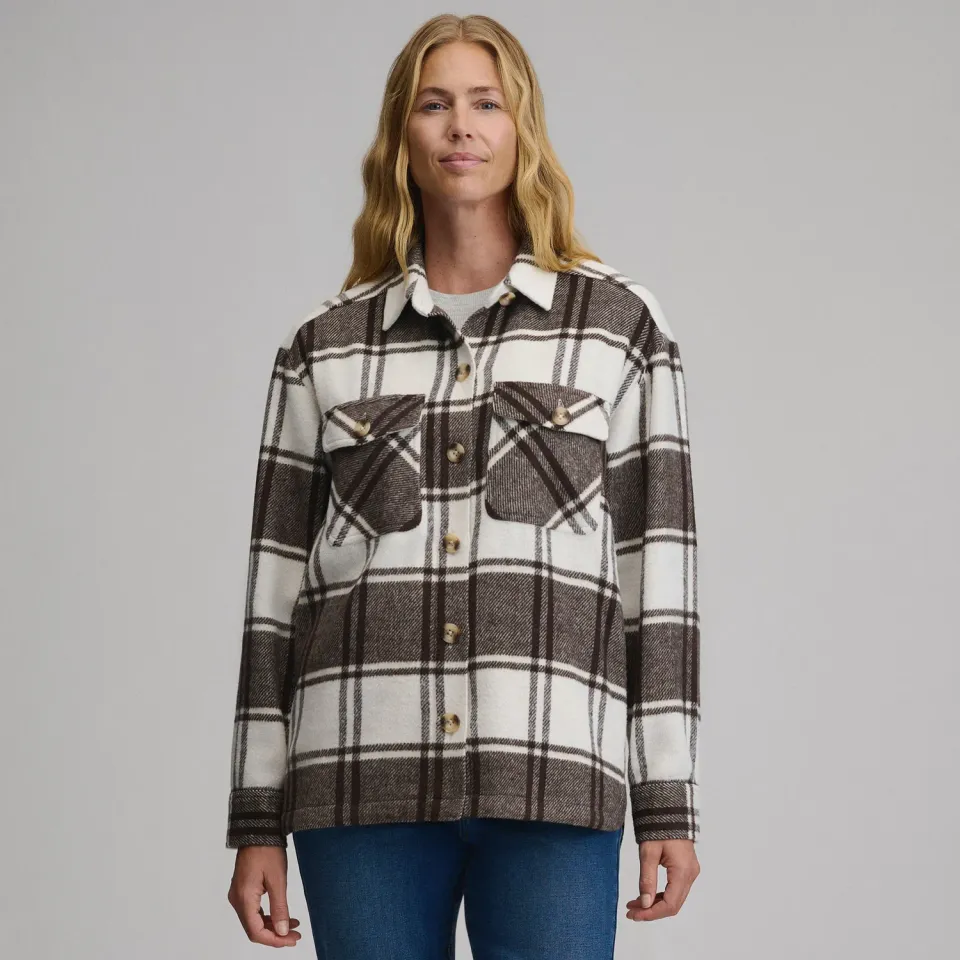 Eddie Bauer Solstice Shirt Jacket jachetă damă cordovan