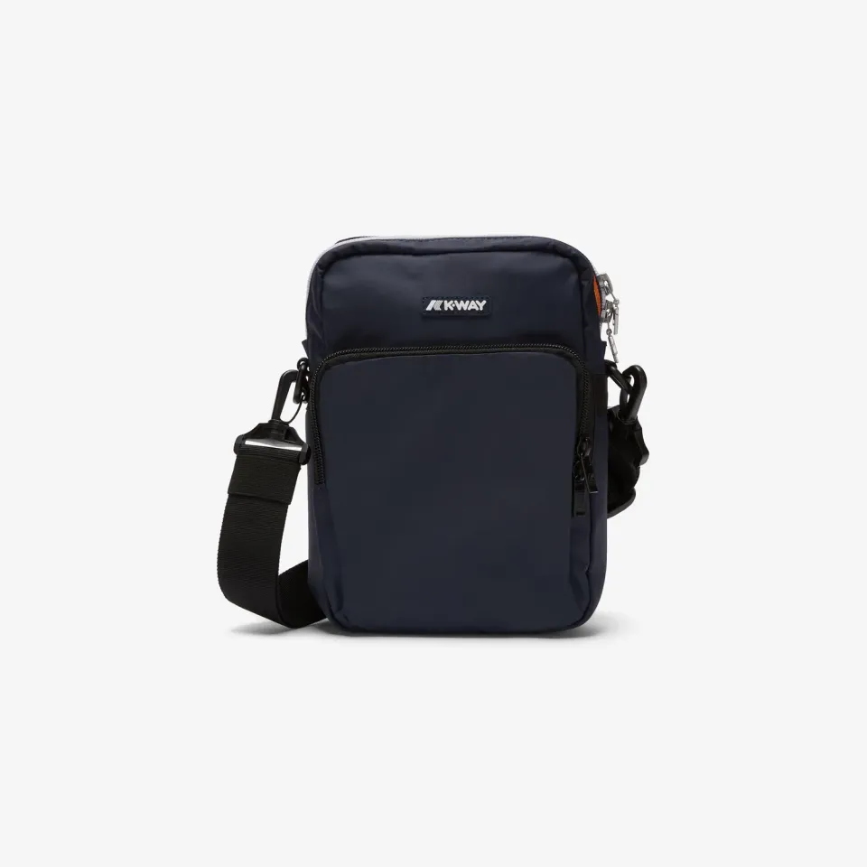 K-Way Erloy geanta umar albastru depth 24 cm impermeabila