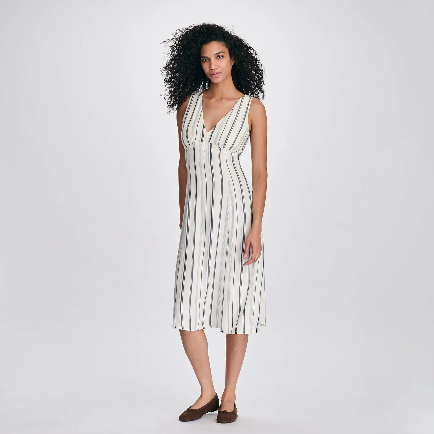 Eddie Bauer Destination Dress rochie ivoire lejera