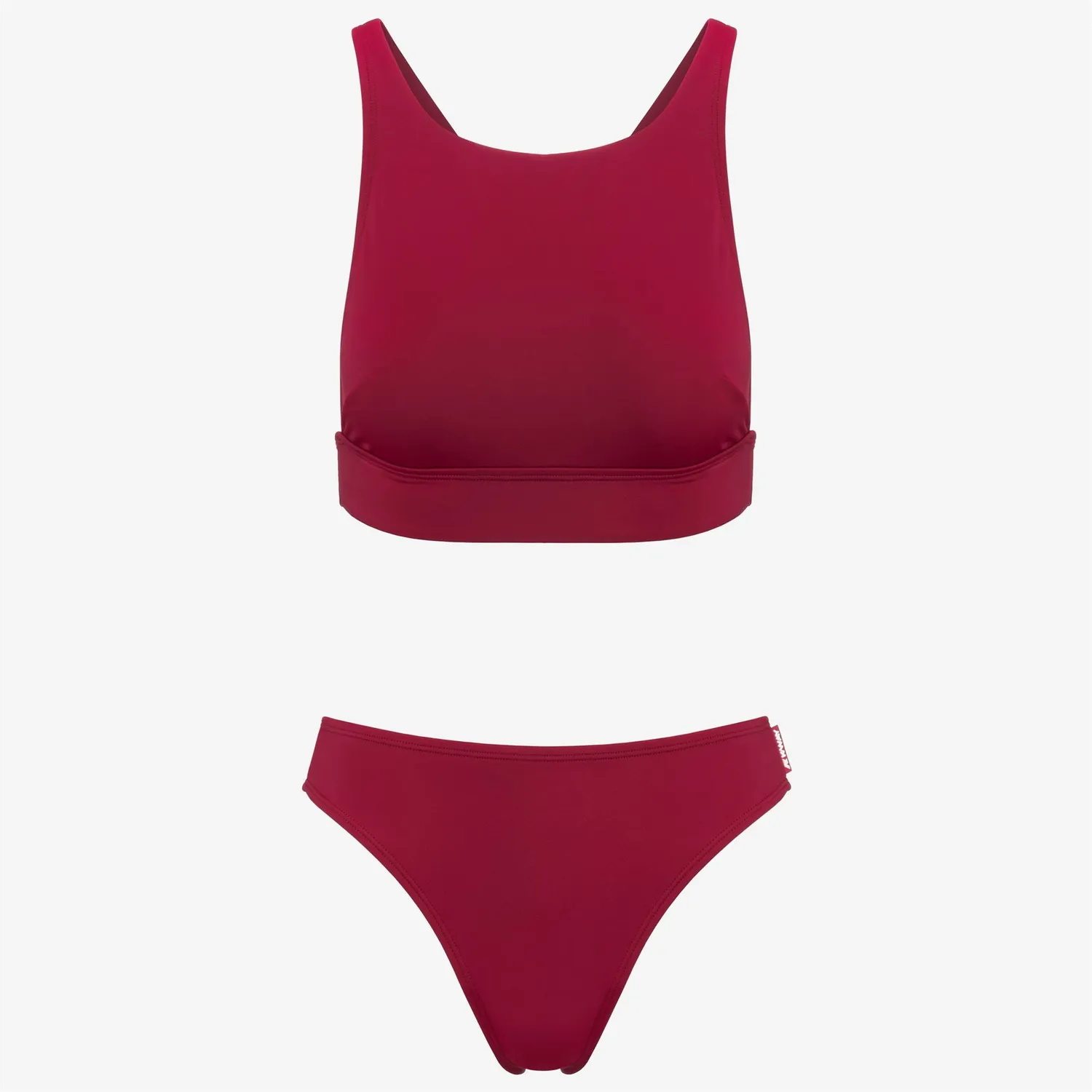 K-Way Brilly bikini dama Red Persian talie inalta