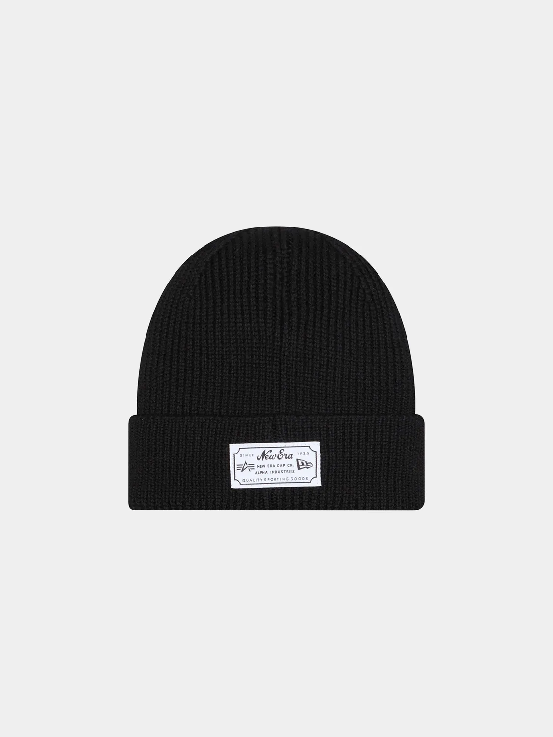 Alpha Industries Chicago Bulls X New Era Short Cuff caciula negru lana