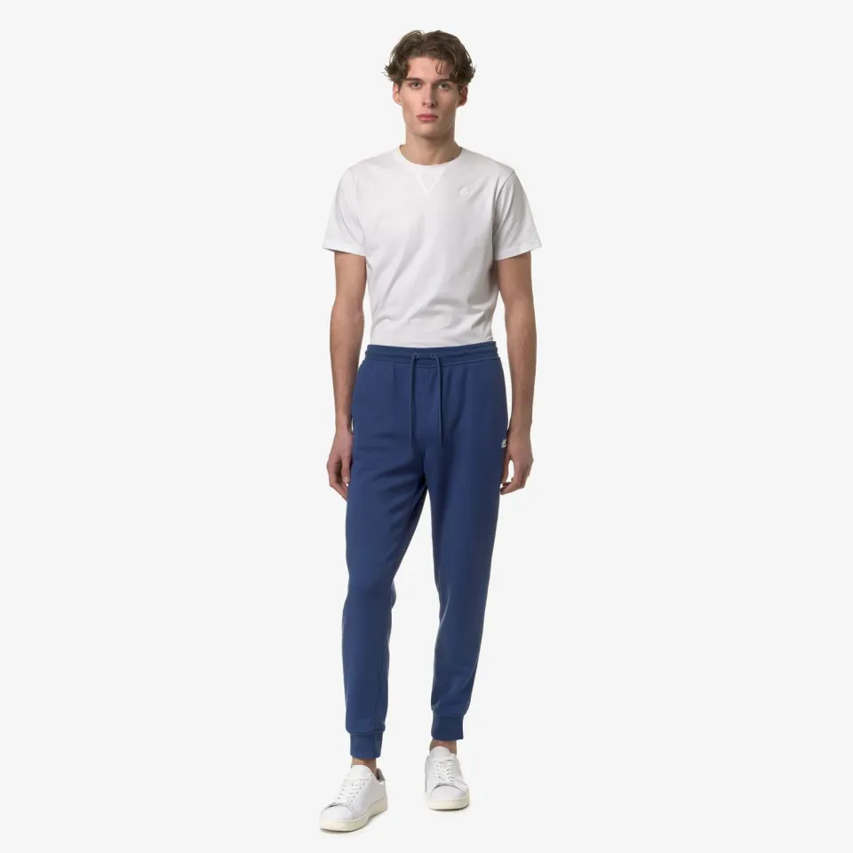 K-Way Mick Light Spacer pantaloni sport blue fiord slim