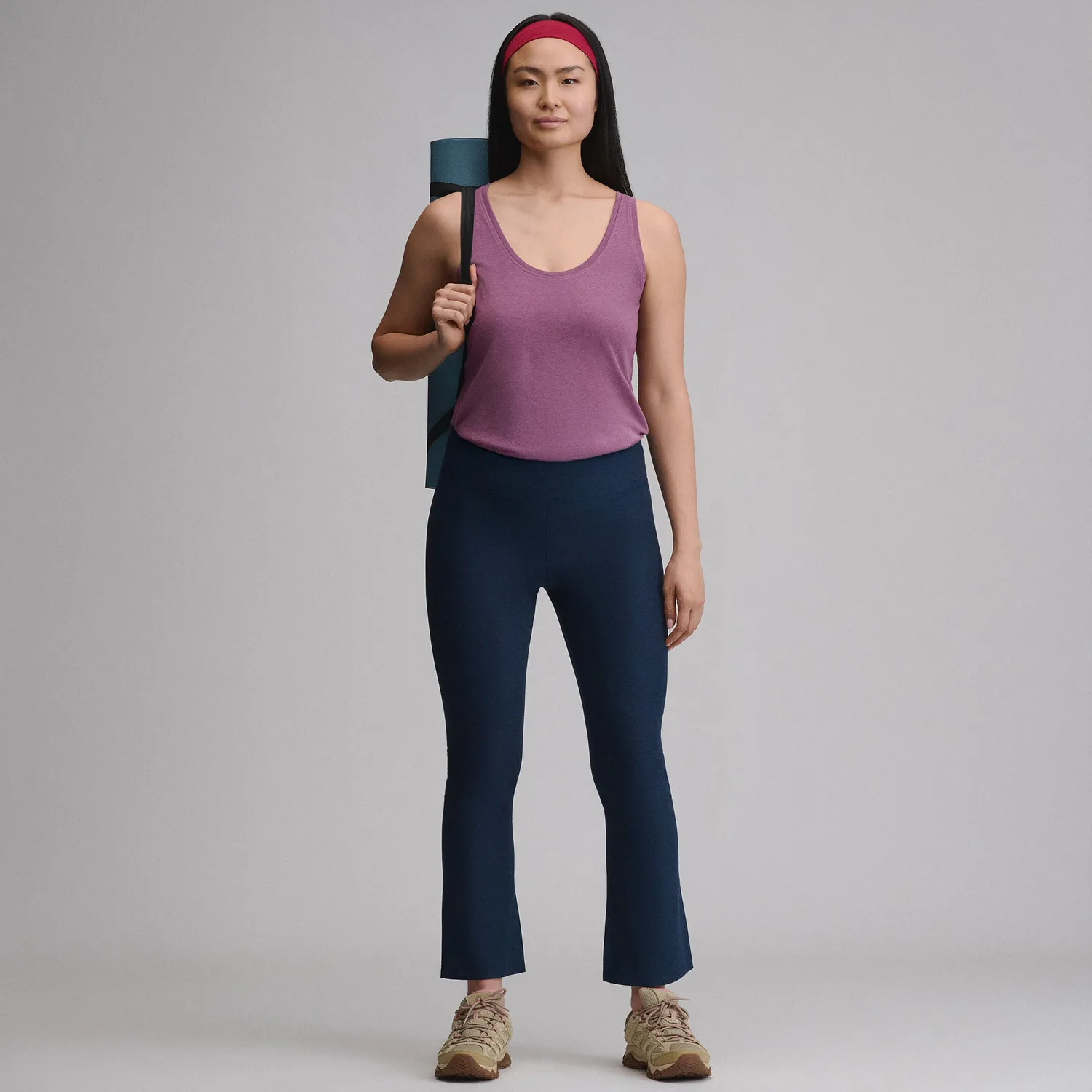 Eddie Bauer Train Ascent pantaloni dama evazati negri stretch