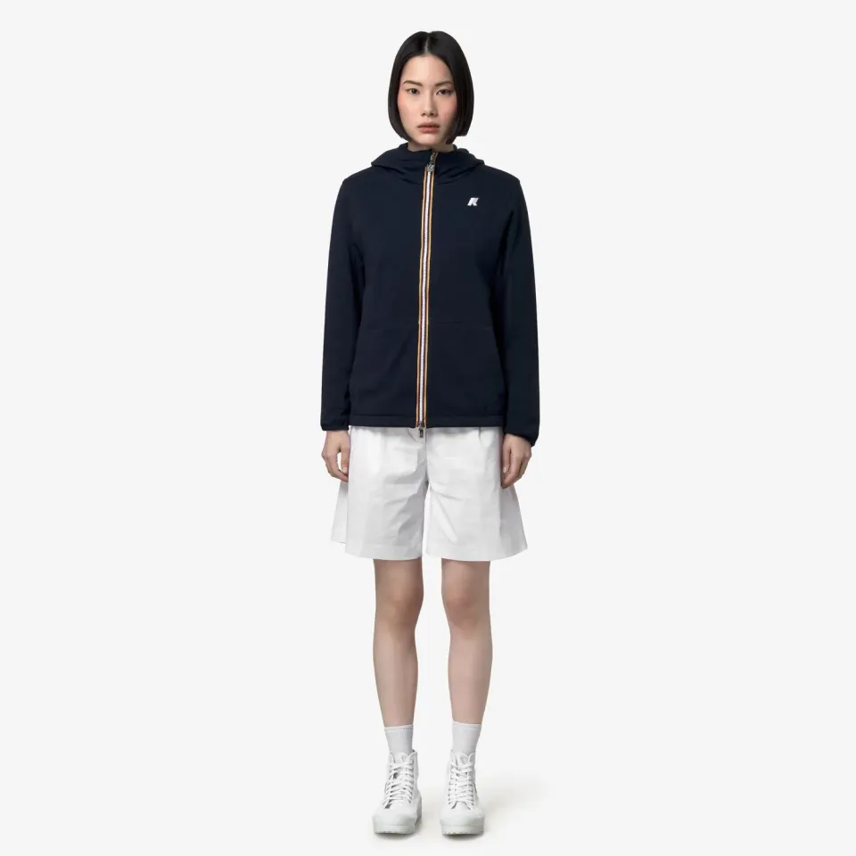 K-Way Jake Double Interlock geacă reversibilă albastră