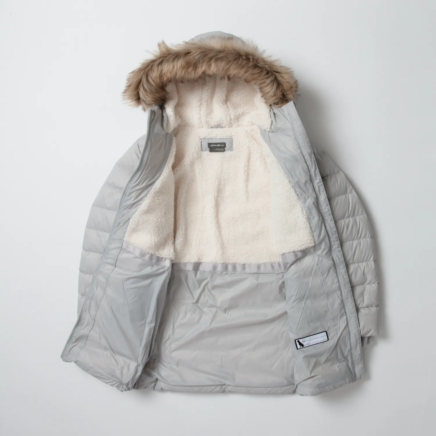 Eddie Bauer Sun Valley parka fete puf 650 gri