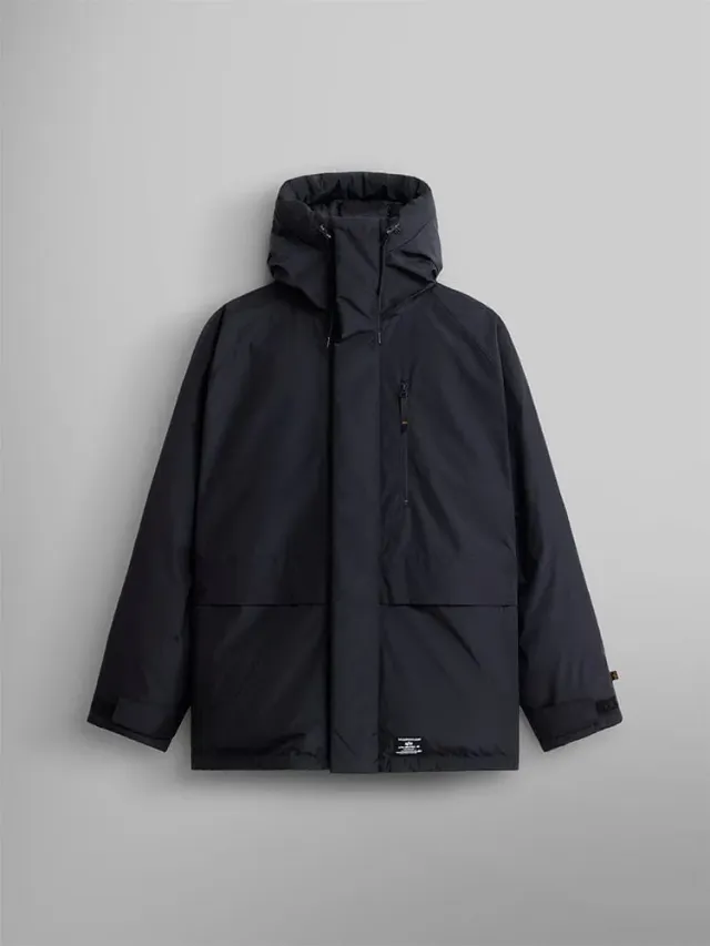 Alpha Industries Raglan parka neagră iarnă 500g