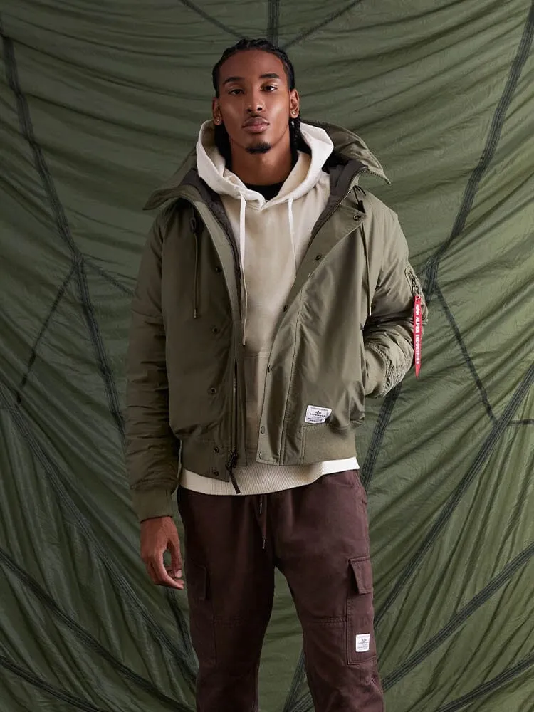 Alpha Industries N-2B Altitude parka verde foarte caldă