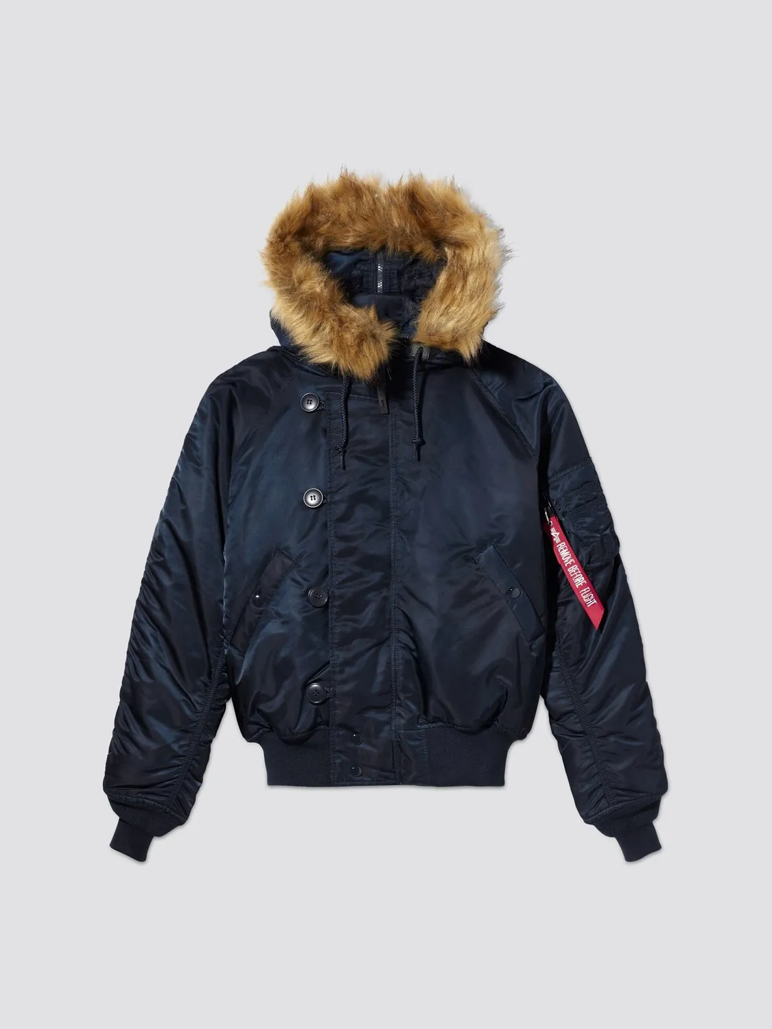 Alpha Industries N-2B Short Waist parka negru ger