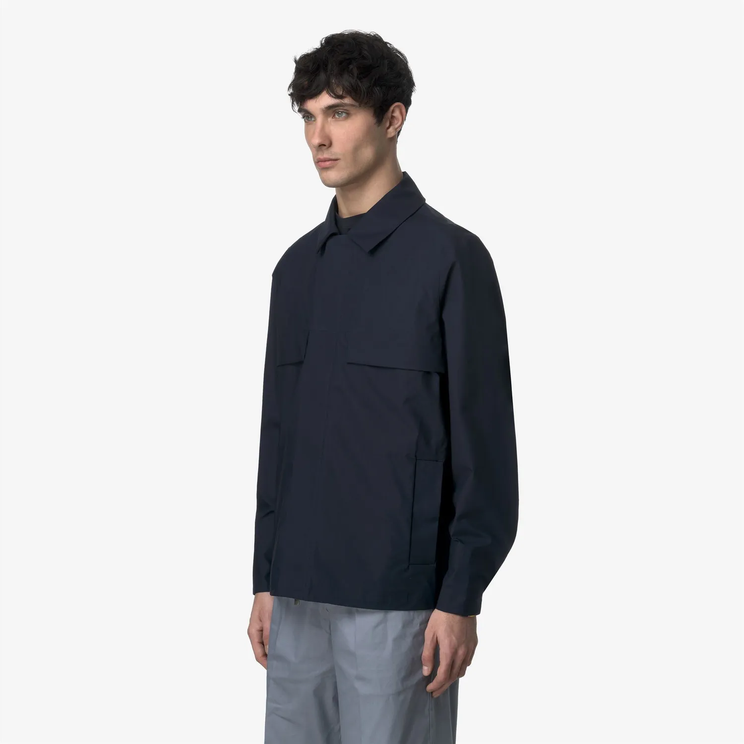 K-Way Orion 3L Poplin K7127UW geaca albastra scurta