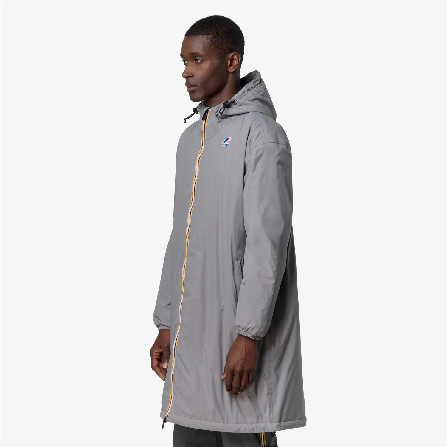 K-Way Le Vrai 4.0 Eiffel geaca unisex gri captusita