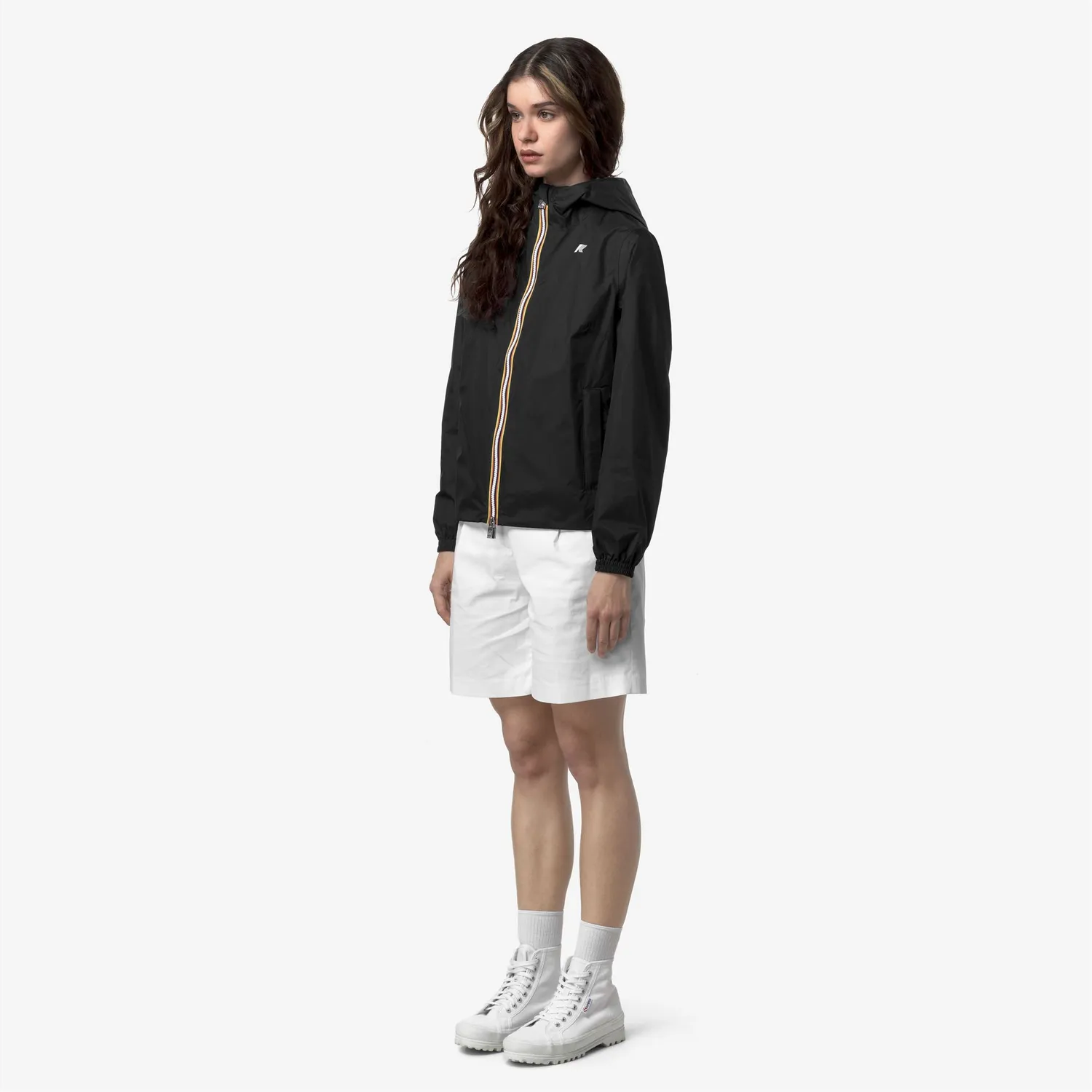K-Way Lil 2.0 Plus.2 Double geaca neagra reversibila