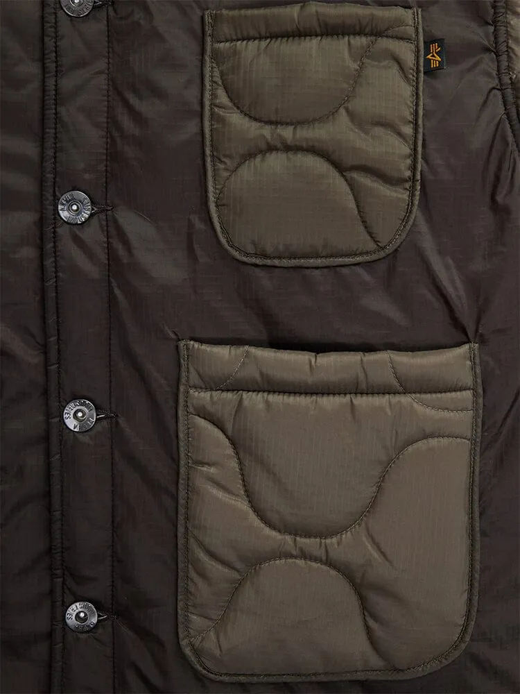 Alpha Industries Chore Coat palton dama maro captuseala matlasata