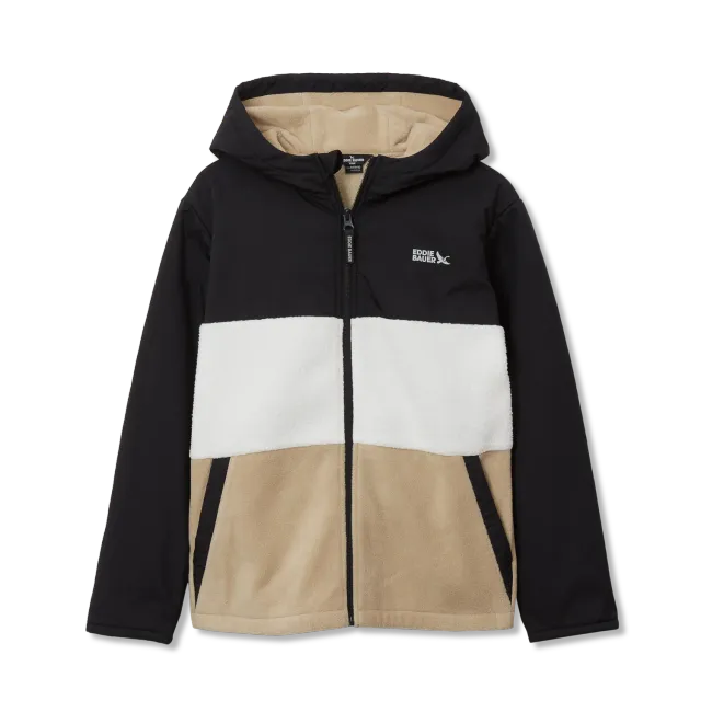 Eddie Bauer Kids Chilali geacă fleece bleu deschis